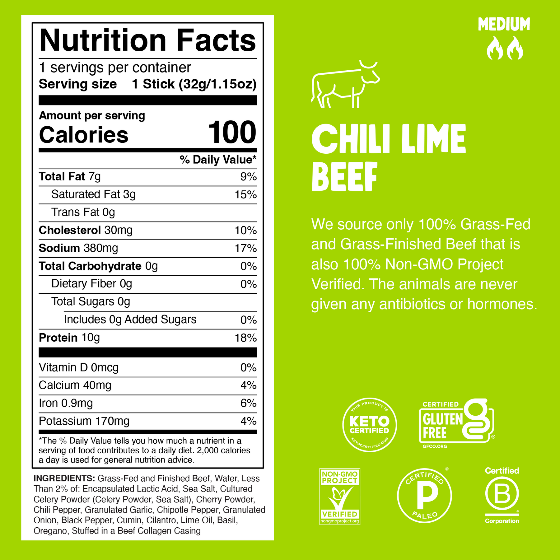 Chili Lime Beef - Daily Stock Classic