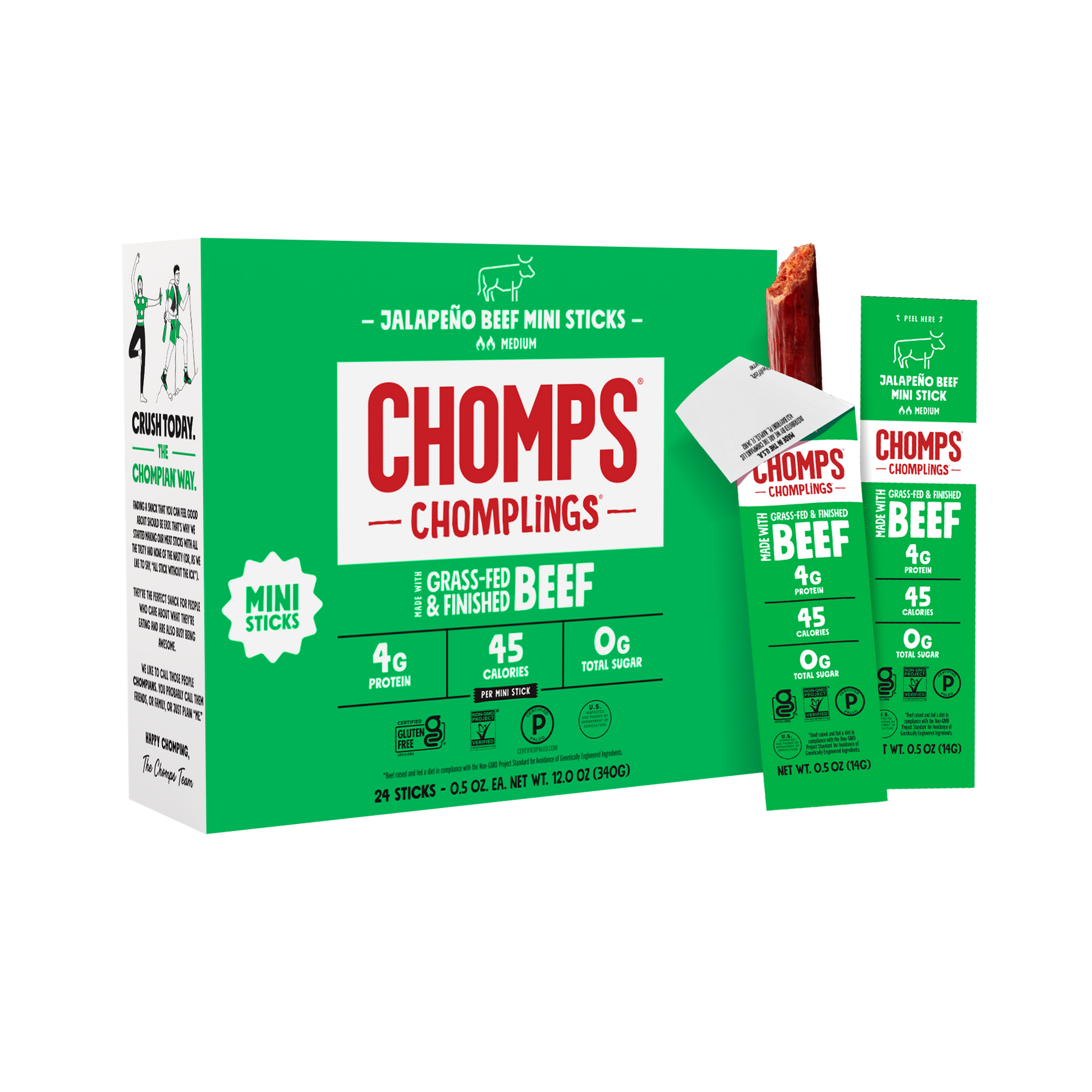 Jalapeño Beef Chomplings - Bright Ready