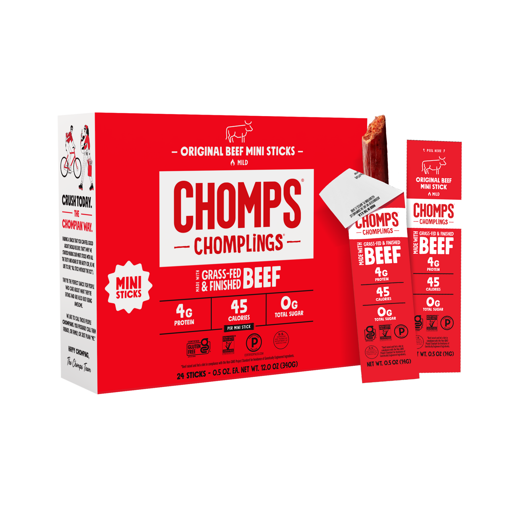 Original Beef Chomplings - Lite Snack Favorite