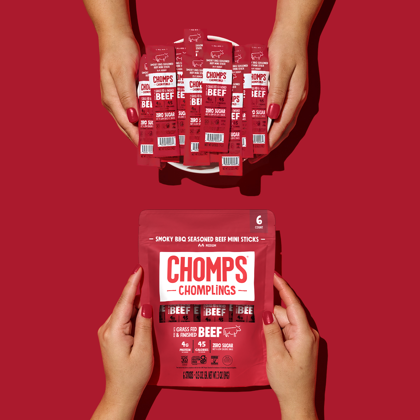 6 ct. Smoky BBQ Beef Chomplings - Fresh Carry
