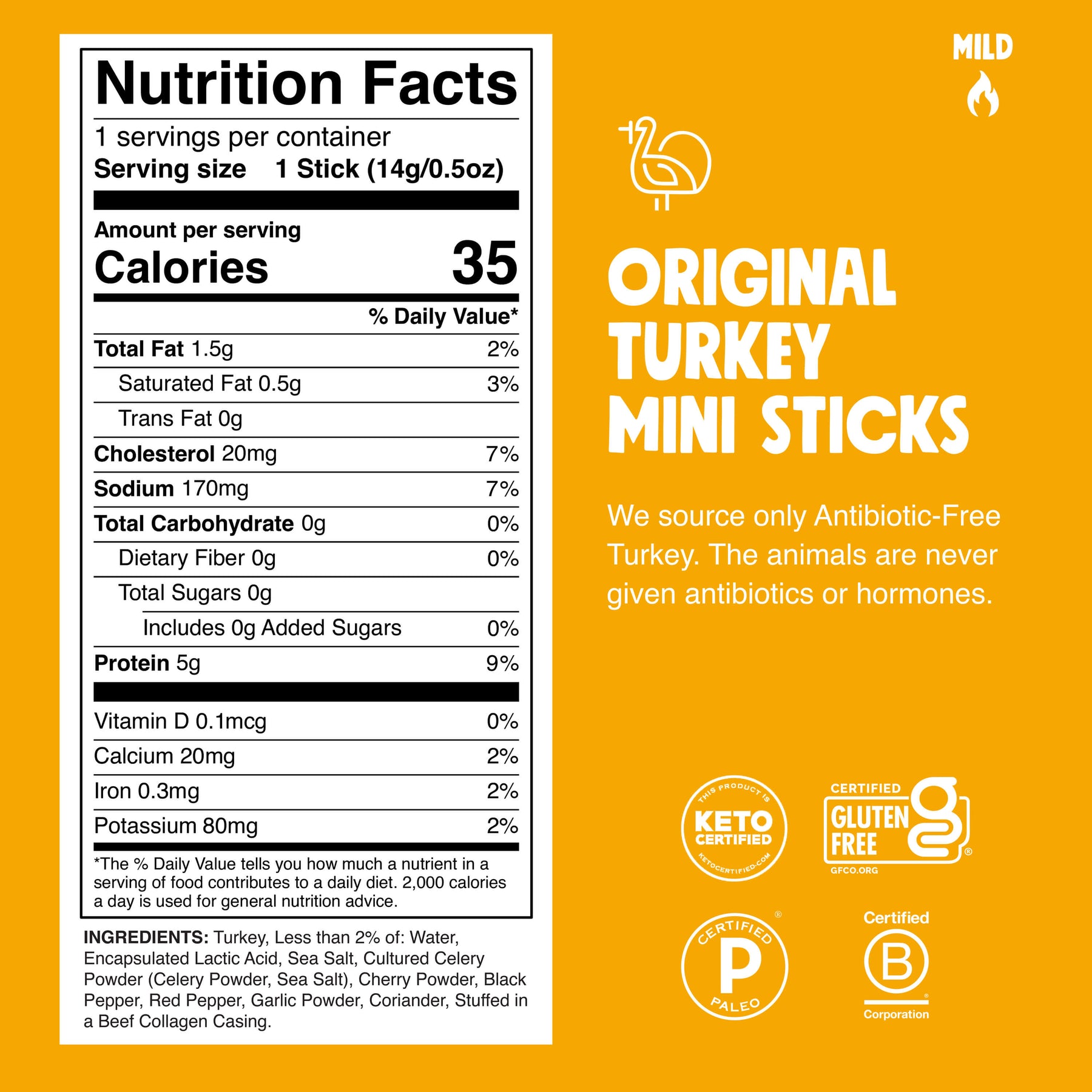 6 ct. Original Turkey Chomplings - Outdoor Classic