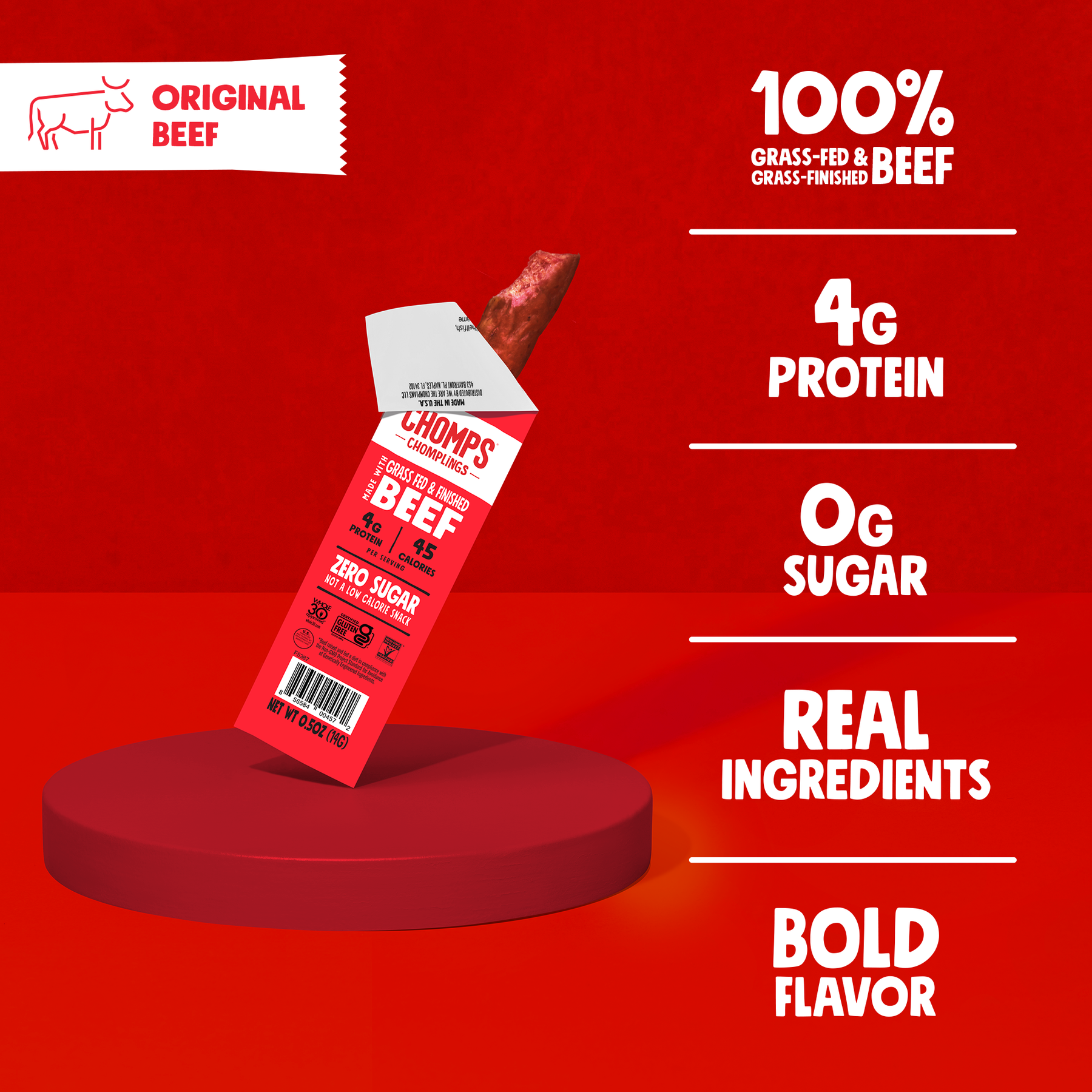 6 ct. Original Beef Chomplings - Travel Modern Pack