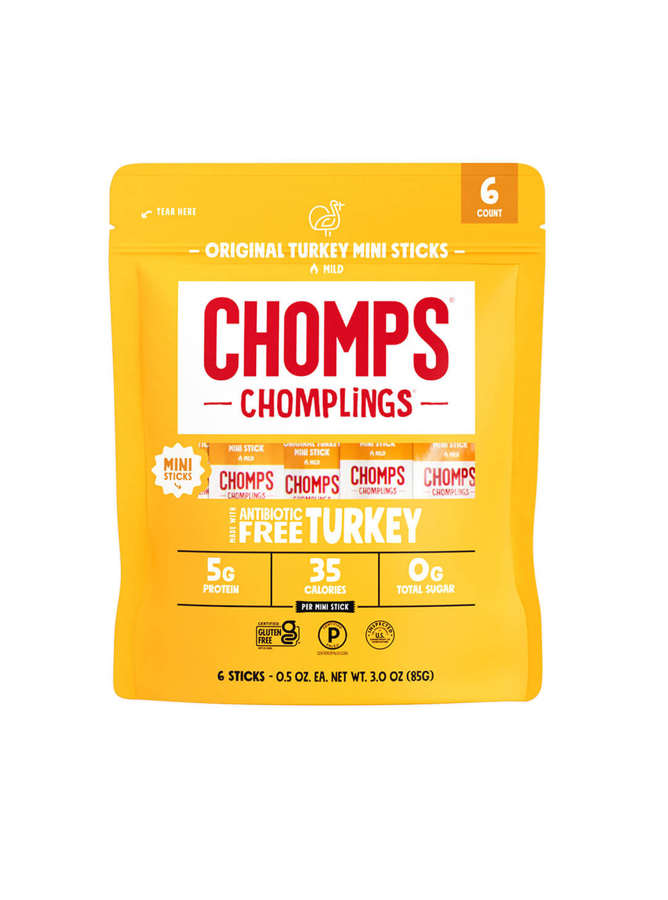 6 ct. Original Turkey Chomplings - Outdoor Classic